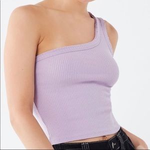 Urban Outfitters Purple One Strap Tank